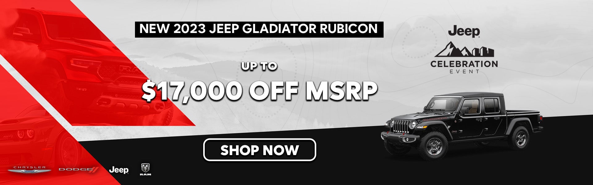 New 2023 Jeep Gladiator Rubicon Special Offer